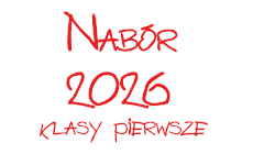 Rekrutacja do klasy pierwszej
